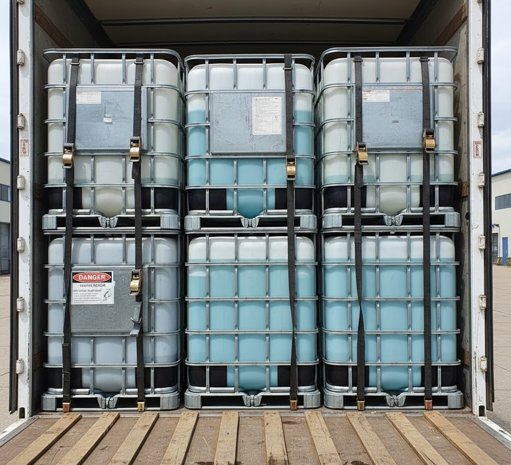 IBC containers warehouse